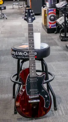 Gibson - 50th Anniversary Les Paul Music City Special Electric Guitar with Softshell Case - Wine Red 2